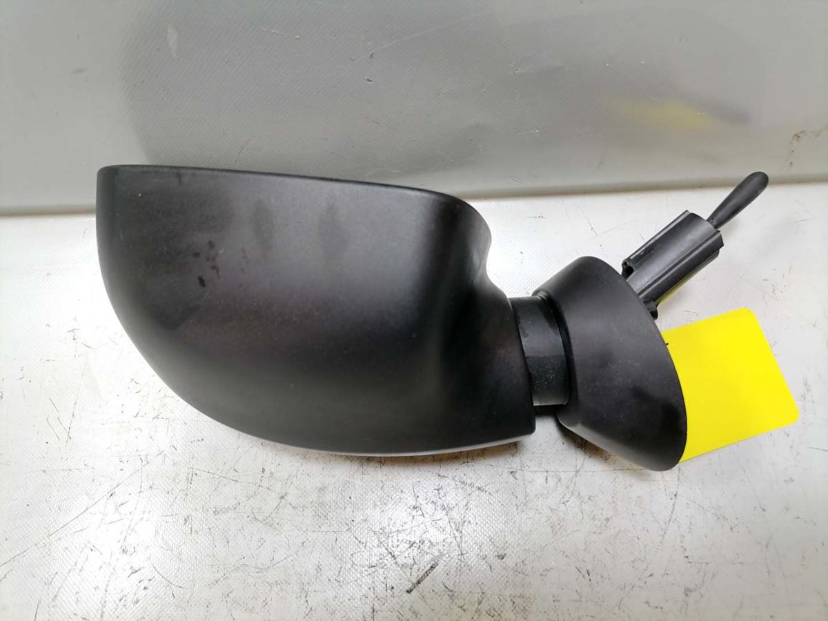 Dacia Sandero SD original Au&szlig;enspiegel rechts manuell schwarz unlackiert BJ09